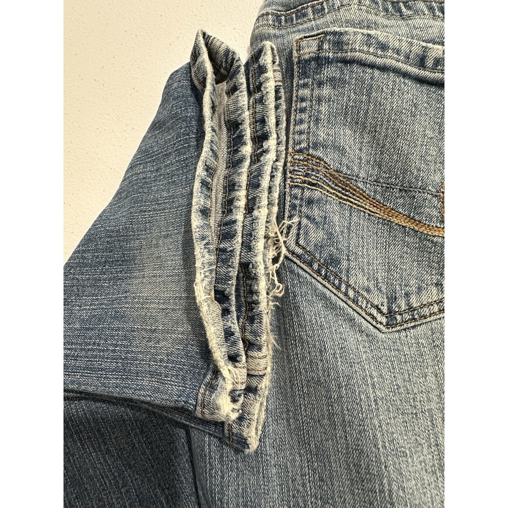 American Eagle Vintage Y2K Jeans Stretch Skinny Flare Sz 6 Regular 31.5" Inseam - Picture 13 of 16